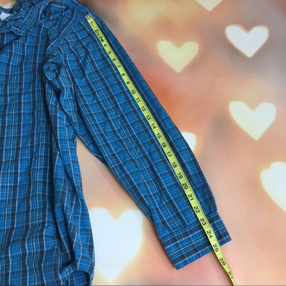 Columbia | Blue Plaid Button Down Shirt - Picture 9 of 9
